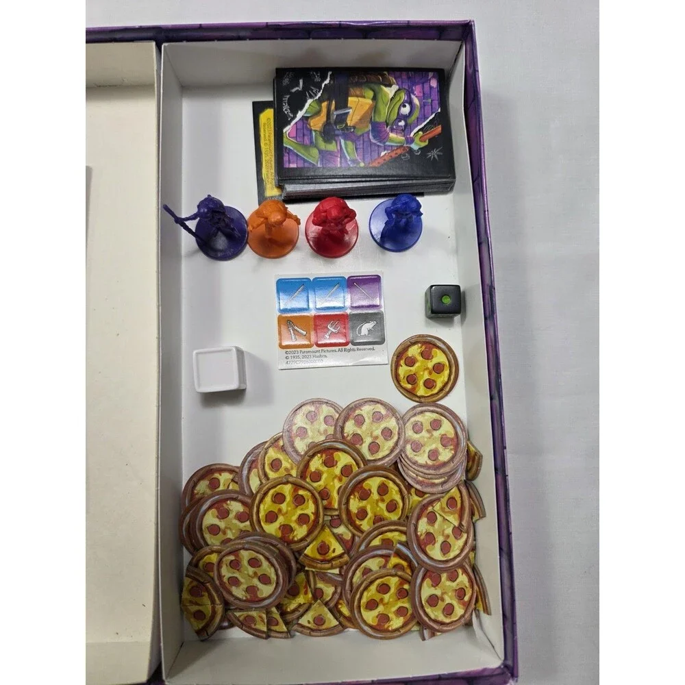 Teenage Mutant Ninja Turtles TMNT Monopoly: Mutant Mayhem Edition - Board Game